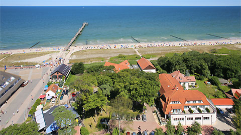 nur wenige Meter zum Strand und zur Seebrücke